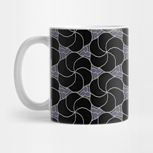 Obsidian Flowers Mug